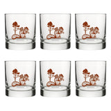 Charming Squirrel Rocks Glass - 10 Oz Brown Hobo Squirrel Design - Perfect for Whiskey or Mixed Drinks - Rocks Glass - Two Little Fruits - Two Little Fruits