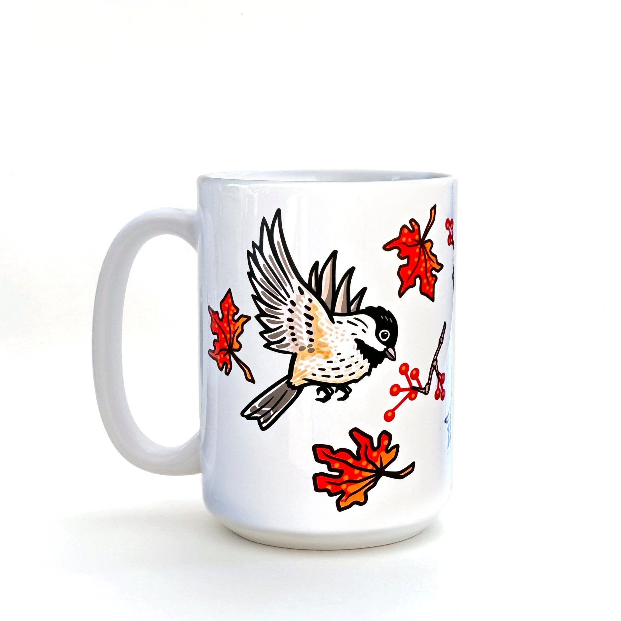 Chickadee Coffee Mug - Two Little Fruits