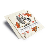 Chickadee Reusable Kitchen Towels - Eco - Friendly Swedish Dishcloth, Compostable & Durable 6.5x8 in. - Swedish Dish Cloth - Two Little Fruits - Two Little Fruits