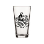 Chicken Pint Glass - 16 Oz Dishwasher Safe - Pint Glass - Two Little Fruits - Two Little Fruits