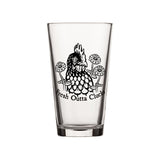 Chicken Pint Glass - 16 Oz Dishwasher Safe - Pint Glass - Two Little Fruits - Two Little Fruits
