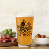 Chicken Pint Glass - 16 Oz Dishwasher Safe - Pint Glass - Two Little Fruits - Two Little Fruits