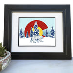 Colorado Bear Print - 8x10 Art Print on High Quality Acid Free Paper - Paper Prints - Two Little Fruits - Two Little Fruits