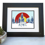 Colorado Bear Print - 8x10 illustrated art print by Two Little Fruits