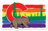 Colorado Gay Pride Sticker - Sticker - Two Little Fruits - Two Little Fruits