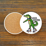 Colorful 4" Gay Pride Coasters - Ceramic Drink Coasters - Coasters - Two Little Fruits - Two Little Fruits