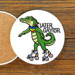 4" Gay Pride illustrated coaster by Two Little Fruits
