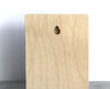 Cow and Cheeseburger 4x6 Wood Art Block - Two Little Fruits
