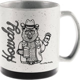 Cowboy Bear Mug - Large 20 Oz Ceramic, Matte Speckled Finish, Dishwasher & Microwave Safe - Mug - Two Little Fruits - Two Little Fruits