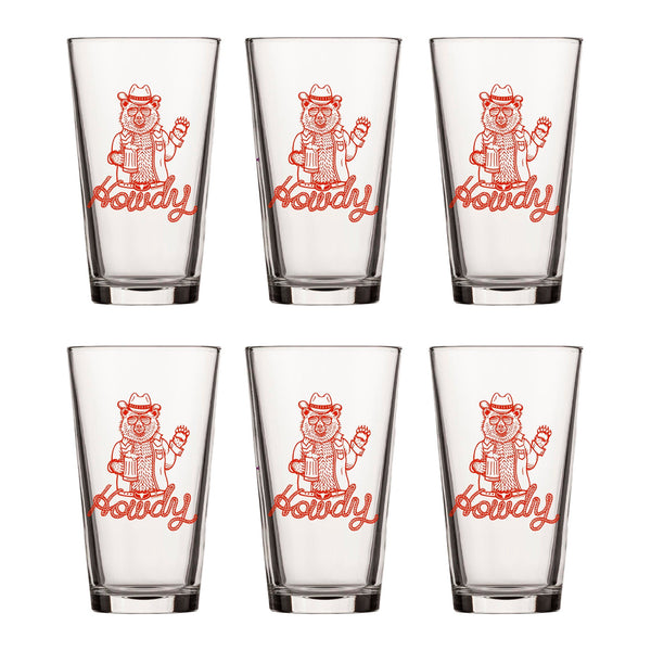 Cowboy Beer Glass - Two Little Fruits