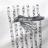 Crow and Owl Tea Towel - Tea Towels - Two Little Fruits - Two Little Fruits