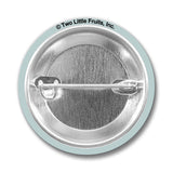 Cute Animal Button Pin - Raccoon 1.25" Soft - Touch Matte Finish - Button Pins - Two Little Fruits - Two Little Fruits