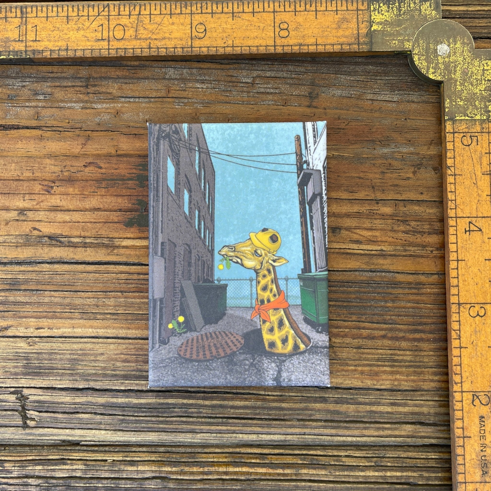 Cute Giraffe Fridge Magnet - Durable 2" x 3" Kitchen Decor with Strong Magnet Back - Fridge Magnets - Two Little Fruits - Two Little Fruits