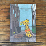 Giraffe illustrated fridge magnet by Two Little Fruits