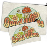 Cute Mushroom Small Travel Pouch - Versatile Zipper Bag for Cosmetics, Pencils & More - Zipper Pouches - Two Little Fruits - Two Little Fruits