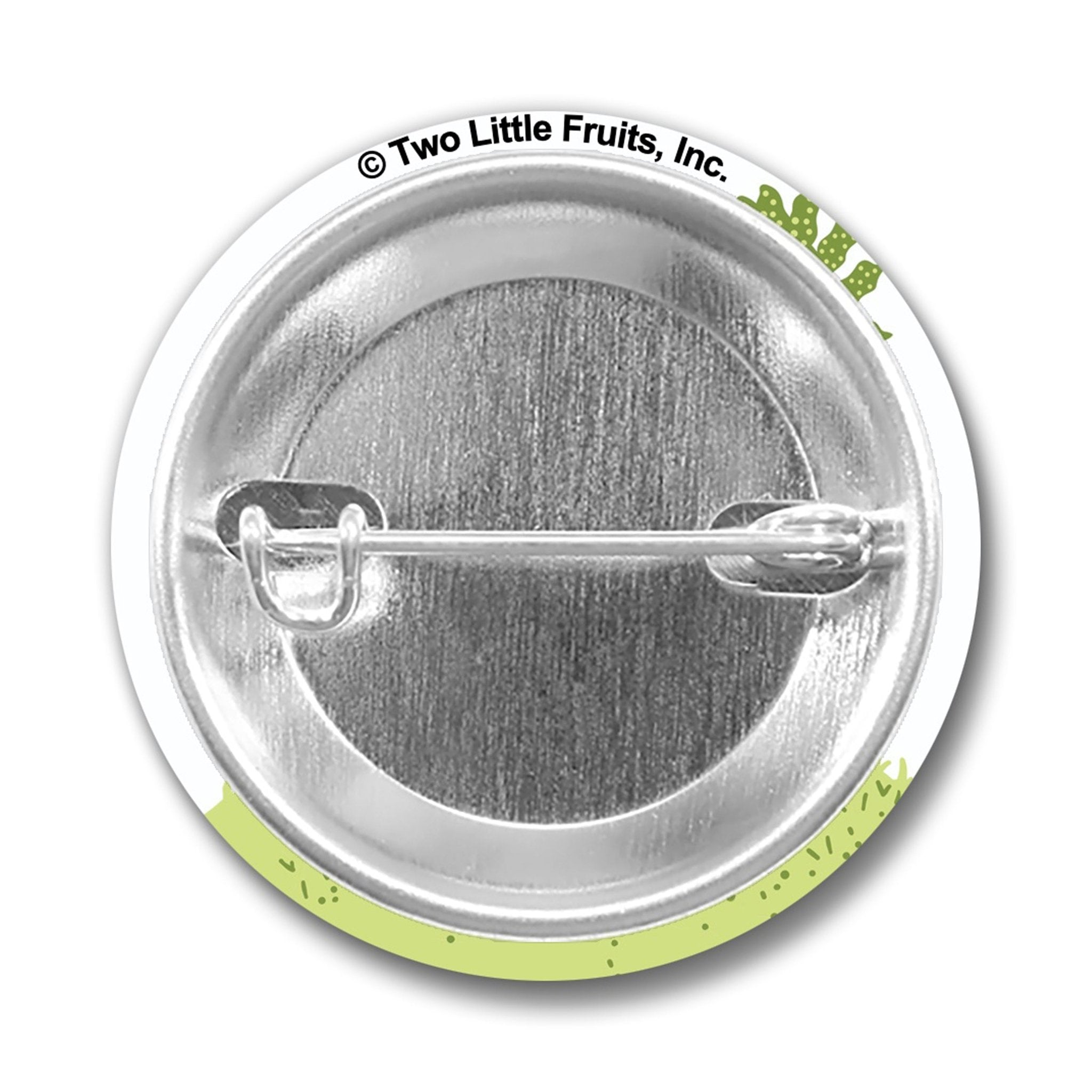 Cute Rabbit Button Pin - 1.25" Size with Soft - Touch Matte Finish, Weather & Scuff Resistant - Button Pins - Two Little Fruits - Two Little Fruits