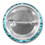 Cute Sea Otter Pin – 1.25" Soft - Touch Matte Finish, Weather & Scuff Resistant - Button Pins - Two Little Fruits - Two Little Fruits