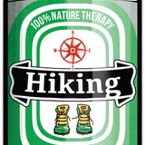 Durable Hiking Beer Can Sticker Design - Waterproof, UV Resistant Vinyl Decal for Outdoor Adventures - Sticker - Two Little Fruits - Two Little Fruits