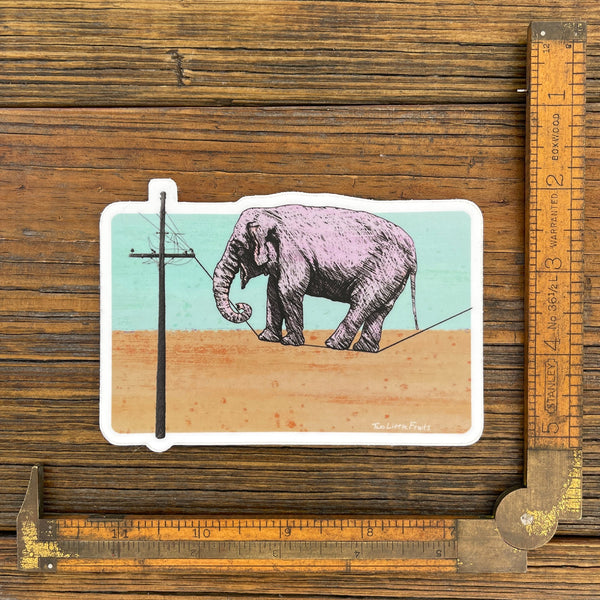 Elephant Sticker - Two Little Fruits