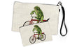 Frog Pencil Pouch - Adorable Zipper Pouch for School, Travel & Organization - Cute Design - Zipper Pouches - Two Little Fruits - Two Little Fruits