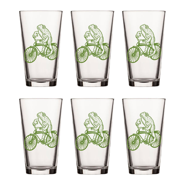 Frog Pint Glass - Pint Glass - Two Little Fruits - Two Little Fruits