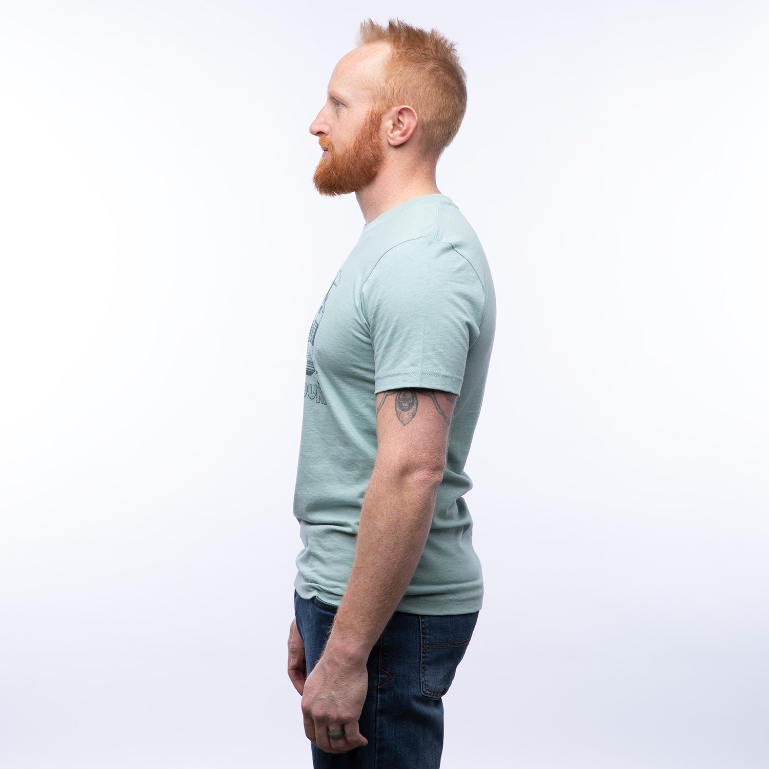 Funny Camper T-Shirt - Sleepin' Around Vintage Design, Unisex, Eco - Friendly, Made in USA - Tee Shirts - Two Little Fruits - Two Little Fruits