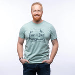 Camper illustrated t-shirt by Two Little Fruits