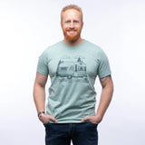 Camper illustrated t-shirt by Two Little Fruits