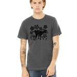 Dog illustrated t-shirt by Two Little Fruits