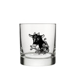 Goat Whiskey Glass - Cute Raccoon Artwork, 10 Oz Rocks Glass, Durable and Fun for Any Beverage - Rocks Glass - Two Little Fruits - Two Little Fruits