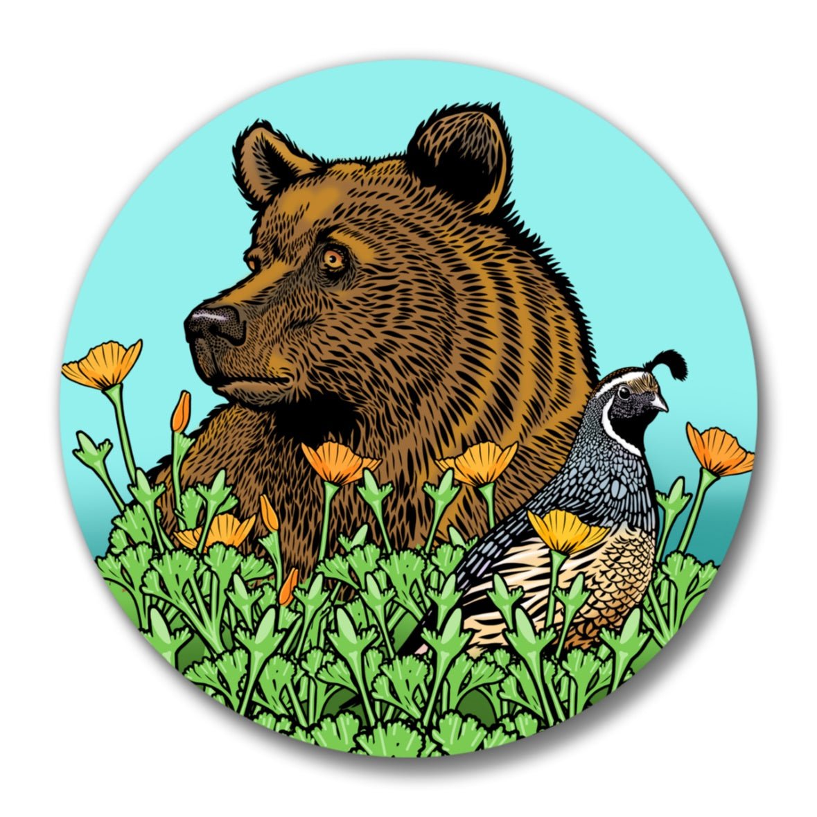 Grizzly Bear Bottle Opener - Soft Matte Bottle Openers - Two Little Fruits - Two Little Fruits