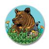 Grizzly Bear Ceramic Coaster - Coasters - Two Little Fruits - Two Little Fruits