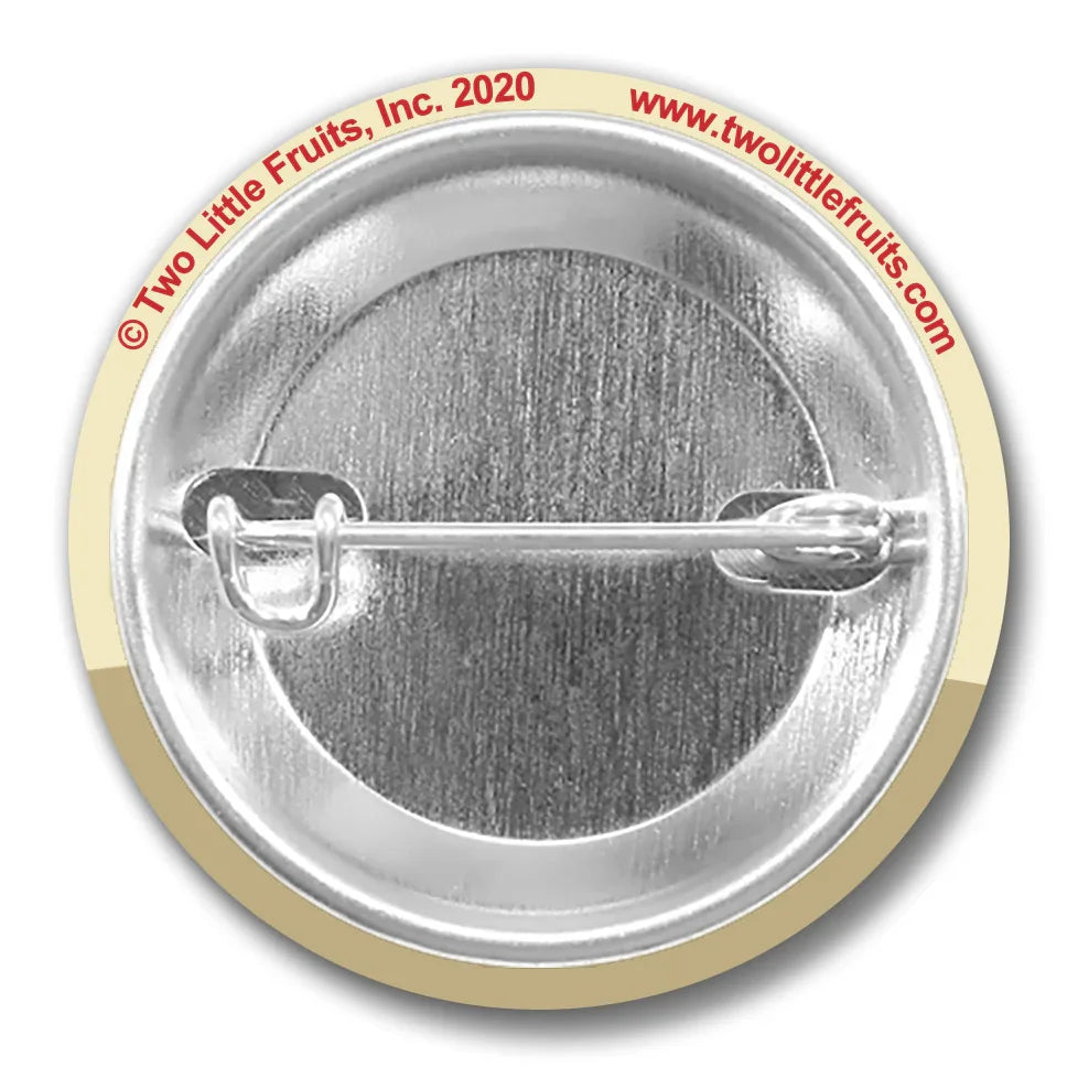 Hobo Squirrel Pin - 1.25" Soft - Touch Matte Finish, Weather - Resistant & Scuff - Resistant - Button Pins - Two Little Fruits - Two Little Fruits