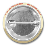Hobo Squirrel Pin - 1.25" Soft - Touch Matte Finish, Weather - Resistant & Scuff - Resistant - Button Pins - Two Little Fruits - Two Little Fruits