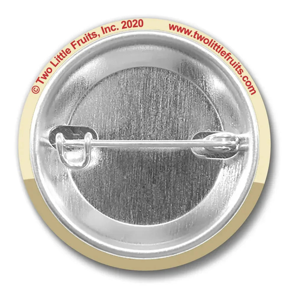Hobo Squirrel Pin - 1.25" Soft - Touch Matte Finish, Weather - Resistant & Scuff - Resistant - Button Pins - Two Little Fruits - Two Little Fruits