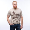 Hobo Squirrel Tee - Tan - Tee Shirts - Two Little Fruits - Two Little Fruits