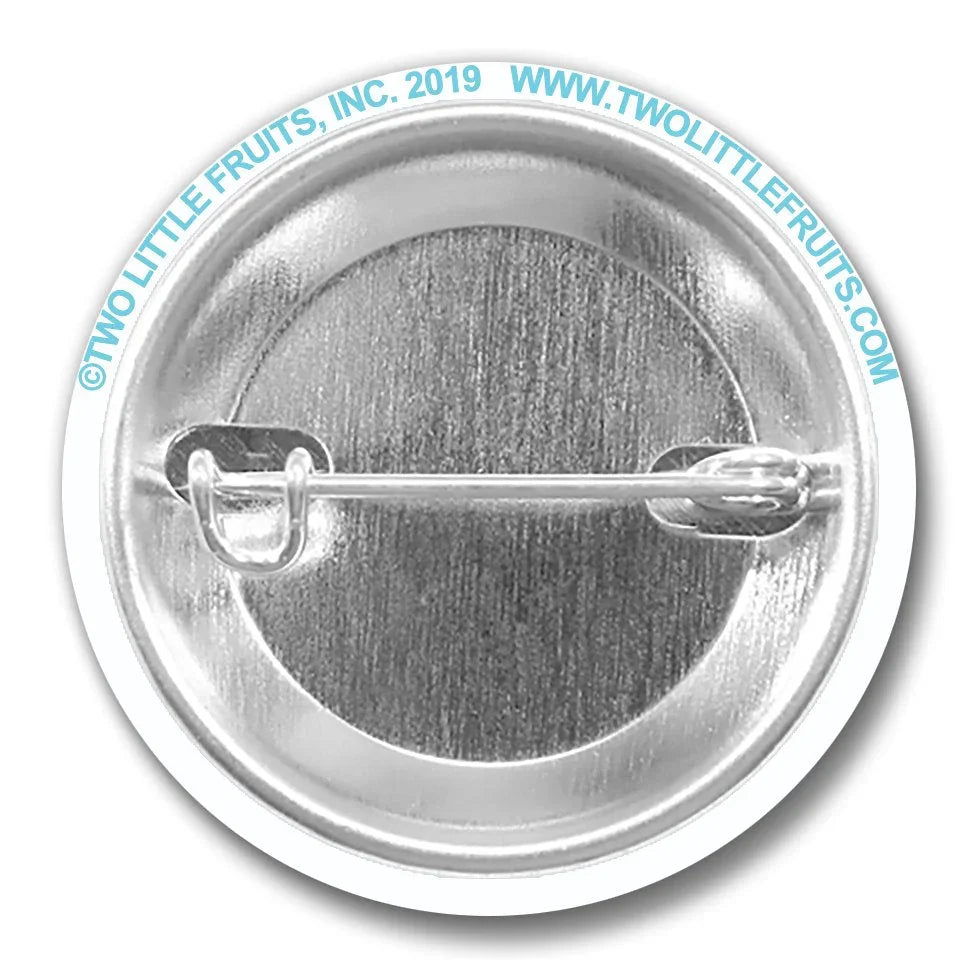 Hummingbird Button Pin - 1.25" Soft - Touch Matte Finish, Weather & Scuff - Resistant - Button Pins - Two Little Fruits - Two Little Fruits