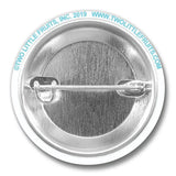 Hummingbird Button Pin - 1.25" Soft - Touch Matte Finish, Weather & Scuff - Resistant - Button Pins - Two Little Fruits - Two Little Fruits