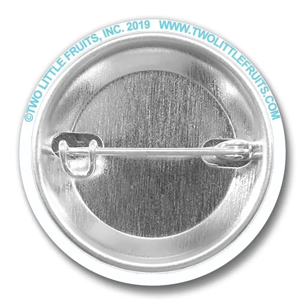 Hummingbird Button Pin - 1.25" Soft - Touch Matte Finish, Weather & Scuff - Resistant - Button Pins - Two Little Fruits - Two Little Fruits