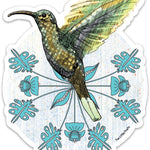 Hummingbird Sticker - Sticker - Two Little Fruits - Two Little Fruits