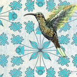 Hummingbird Wall Art Print - Available in 8x10 & 11x14 Sizes - Paper Prints - Two Little Fruits - Two Little Fruits