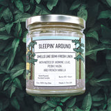 Jasmine Scented Candle - Hand - Poured 100% Soy Wax with Lilac, Peony, and Musk - 40+ Hour Burn Time - Soy Candles - Two Little Fruits - Two Little Fruits