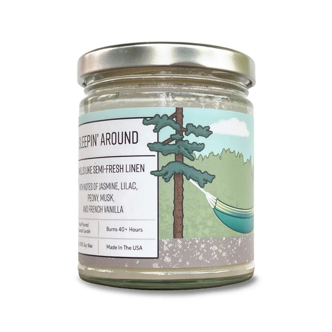 Jasmine Scented Candle - Hand - Poured 100Soy Wax with Lilac, Peony, and Musk - 40+ Hour Burn Time - Soy Candles - Two Little Fruits - Two Little Fruits