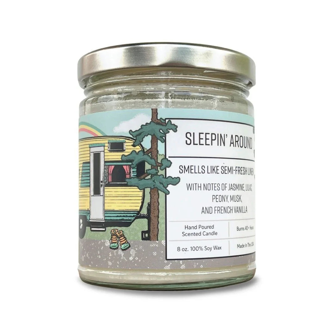 Jasmine Scented Candle - Hand - Poured 100Soy Wax with Lilac, Peony, and Musk - 40+ Hour Burn Time - Soy Candles - Two Little Fruits - Two Little Fruits