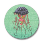 Jellyfish Button Pin - 1.25" Soft - Touch Matte Finish - Button Pins - Two Little Fruits - Two Little Fruits