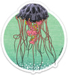 Jellyfish Sticker - Sticker - Two Little Fruits - Two Little Fruits