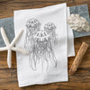 Jellyfish Tea Towel - Tea Towels - Two Little Fruits - Two Little Fruits