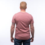 Knitting Graphic Tee - Soft 100% Cotton Shirt in Mauve - Unisex Design by Two Little Fruits - Tee Shirts - Two Little Fruits - Two Little Fruits