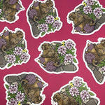 Knitting Stickers For Water Bottles - Durable Marmot Design by Two Little Fruits - Sticker - Two Little Fruits - Two Little Fruits