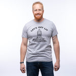 Let's Get Lit Screen Printed T-Shirt - Unisex, Eco - Friendly Ink, USA Made, Super Soft Comfort - Tee Shirts - Two Little Fruits - Two Little Fruits
